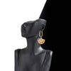 Titanium Steel Geometric Fanshaped Women's High Sense Niche Fashion Earrings