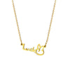 Titanium Steel Geometric Fashion Minimalist Electroplated Necklace For Unisex
