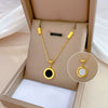 Titanium Steel Geometric Fashion Minimalist Electroplated Necklace For Unisex
