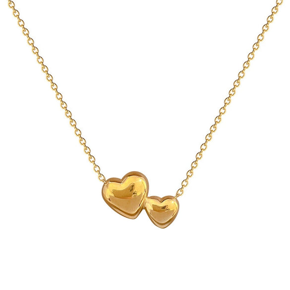 Titanium Steel Geometric Fashion Minimalist Electroplated Necklace