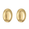 Titanium Steel Geometric Irregular Square Concave Ear Studs With Hammer Pattern And Electroplating For Women