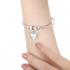 316L Stainless Steel Geometric Magnetic Pendant Bracelet Jewelry Electroplated For Women