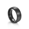 Titanium Steel Geometric Men's And Unisex Ring With Brushed Matte Finish And Electroplating