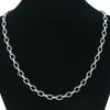 Titanium Steel Geometric Ochain Necklace Pendant For Men And Women With Simple Stitching
