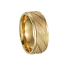 Titanium Steel Geometric Outdoor Ring For Men And Women With Electroplating Treatment