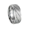 Titanium Steel Geometric Outdoor Ring For Men And Women With Electroplating Treatment