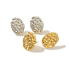 Titanium Steel Geometric Pattern Electroplated Unisex Nonfading Earrings