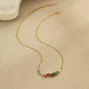 Titanium Steel Geometric Pattern Goldplated Fashion Women's Necklace