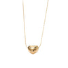 Titanium Steel Geometric Pendant Necklace For Women With Vacuum Plating Minimalist Style