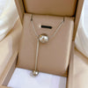 Titanium Steel Geometric Planet Necklace With Real Gold Electroplating For Unisex