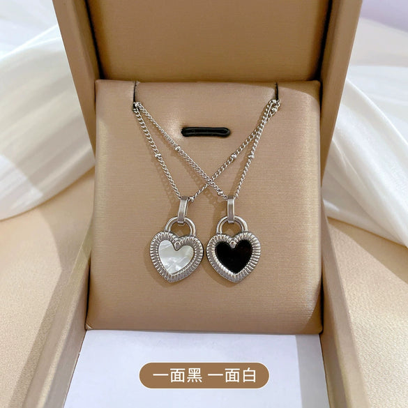 Titanium Steel Geometric Planet Necklace With Real Gold Electroplating For Unisex