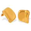316L Stainless Steel Geometric Square Earrings With Fine Plating For Women
