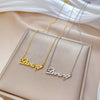 Titanium Steel Geometric Style Electroplated Necklace Unisex Accessories