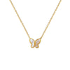 Titanium Steel Geometric Style Electroplated Necklace