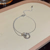 Titanium Steel Geometric Style Electroplated Unisex Bracelet