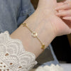 Titanium Steel Geometric Style Electroplated Unisex Bracelet