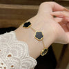 Titanium Steel Geometric Style Electroplated Unisex Bracelet