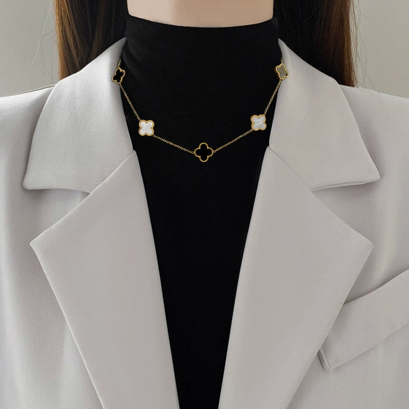 Titanium Steel Geometric Style Electroplated Unisex Clavicle Necklace