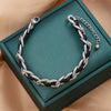 Titanium Steel Geometric Style Electroplated Women's Small Gold Ball Bracelet Jewelry