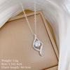 Titanium Steel Geometric Style Microinlaid Real Gold Unisex Necklace Set With Diamonds