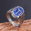 Titanium Steel Geometric Style Polishing Sports Ring For Men And Unisex