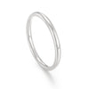 Titanium Steel Geometric Thin Ring For Women Light Luxury Simple Design With Electroplating