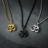 Titanium Steel Geometric Trident Hiphop Pendant Necklace For Men And Women