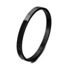 Titanium Steel Geometric Unisex Opening Bracelet Jewelry That Does Not Fade