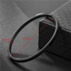 Titanium Steel Geometric Unisex Opening Bracelet Jewelry That Does Not Fade