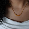 Titanium Steel Geometric Vintage Light Luxury Necklace For Women