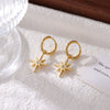 Titanium Steel Geometric Women's Earrings Light Luxury Niche Minimalist Design