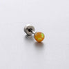 Titanium Steel Geometric Zirconia Women's Puncture Earrings