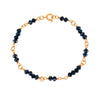 Titanium Steel Handmade Love Water Drops Bell Pattern Women's Bracelet Necklace