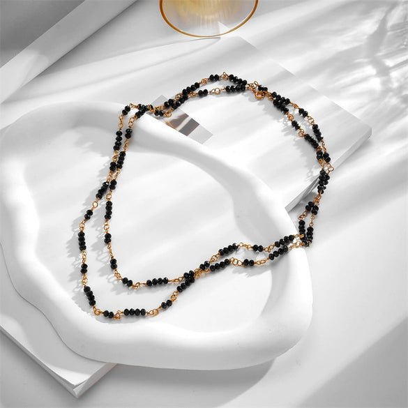 Titanium Steel Handmade Love Water Drops Bell Pattern Women's Bracelet Necklace
