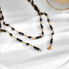 Titanium Steel Handmade Love Water Drops Bell Pattern Women's Bracelet Necklace