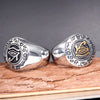 Titanium Steel Handmade Men's Fashion Ring