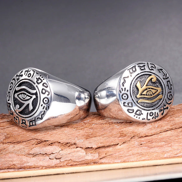 Titanium Steel Handmade Men's Fashion Ring