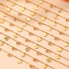 Titanium Steel Heart Pattern Cartoon Style Electroplated Women's Diamond Pendant Bracelet