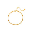 Titanium Steel Heart Shaped Electroplated Allmatch Women's Bracelet