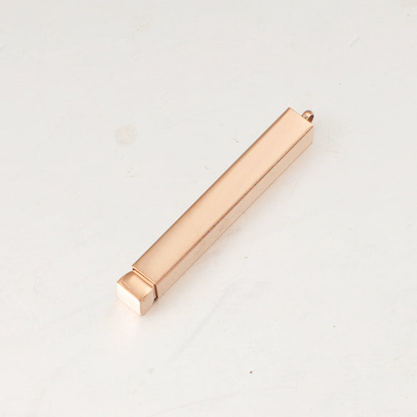 Titanium Steel Hidden Pendant Retractable Stereo Stick Jewelry Accessories Electroplated