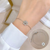 Titanium Steel Hip Hop Bracelet With Gold Inlaid Constellation Cartoon Style