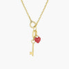 Titanium Steel Hiphop Electroplated Heart Star Geometric Animal Zodiac Clavicle Chain Necklace For Women