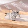 Titanium Steel Inlaid Zircon Snowflake Earrings For Women