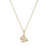 Titanium Steel Insect Pattern Women's Fashion Elegant Clavicle Necklace With Copper Pendant And Electroplating Treatment