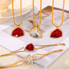 316L Stainless Steel Jewelry Chain Pendant With Geometric Star Design And Electroplating Treatment Unisex