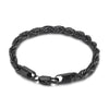 Titanium Steel Jewelry 18K Gold Twocolor Twist Chain Unisex Stainless Steel Bracelet Bracelet  Sales