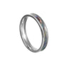 Titanium Steel Jewelry Seiko Natural Style Couple Ring Bracelet