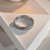 Titanium Steel Jewelry Seiko Natural Style Couple Ring Bracelet
