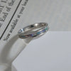Titanium Steel Jewelry Seiko Natural Style Couple Ring Bracelet
