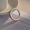 Titanium Steel Jewelry Seiko Natural Style Couple Ring Bracelet